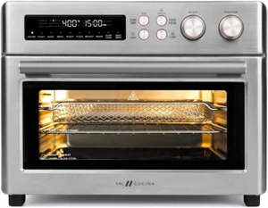 Chauffage infrarouge Air Frier Grille-pain Four, Extra Grand Convection de comptoir Oven