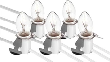 Creative Hobbies Five Light Replacement Accessory Cord - 9 Foot 5 Bulb, White 