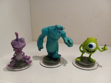 DISNEY INFINITY 1.0 Monsters Inc. Figure Set Sulley Mike Randall