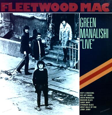 Fleetwood Mac - Green Manalishi ''Live GER LP 1987 (VG+/VG+) Commander 39008 '