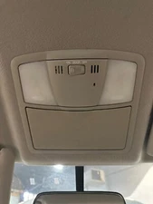 Used Front Upper Center Console fits: 2015 Nissan Rogue roof w/o sunroof Front U