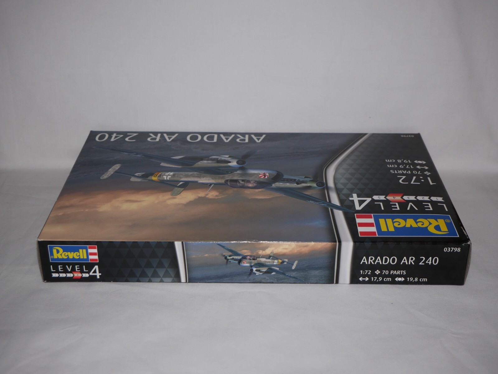 Revell 172 Scale WWII Arado AR 240 Model Aircraft Kit Skill Level 4