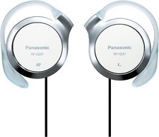 Panasonic clip headphone white RP-HZ47-W From Japan