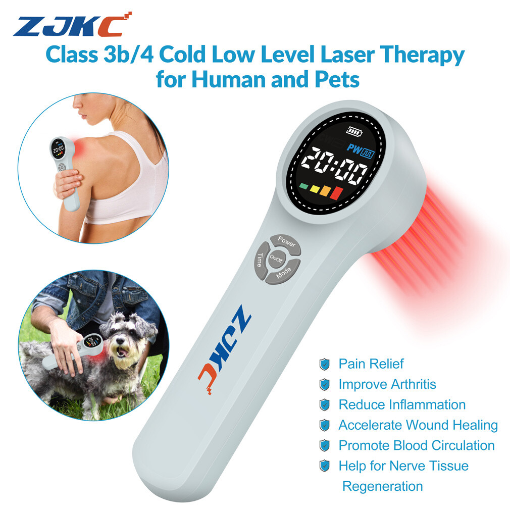 1760mW Low Level Laser Light Therapy for Acute Chronic Pain Relief Human Pets