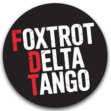 FDT Foxtrot Delta Tango Funny Political Magnet, Not My President, 5" Magnet