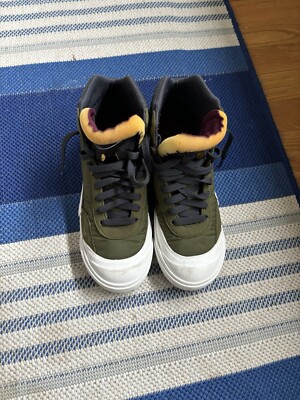 nike drop type mid green