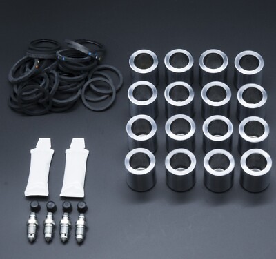 16x Bremskolben Reparatursatz - Audi Q7 4L V12 420mm Alcon Keramik + Dichtsatz