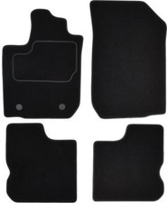 Fußmatten Set 4-teilig für Dacia Logan 2 II, passform Autoteppich, 10/2012-today