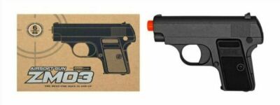 Cyma ZM03 Plastic Airsoft Gun Spring Pistol W/ Metal Grip and 6mm