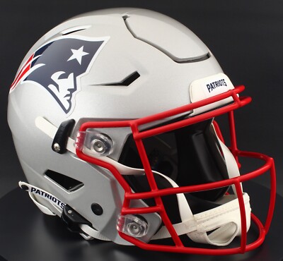 NEW ENGLAND PATRIOTS NFL Riddell SPEEDFLEX Authentic Gameday Football Helmet