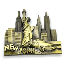 New York Fridge Magnet Souvenir Travel Souvenir Liberty Statue Empire State NYC