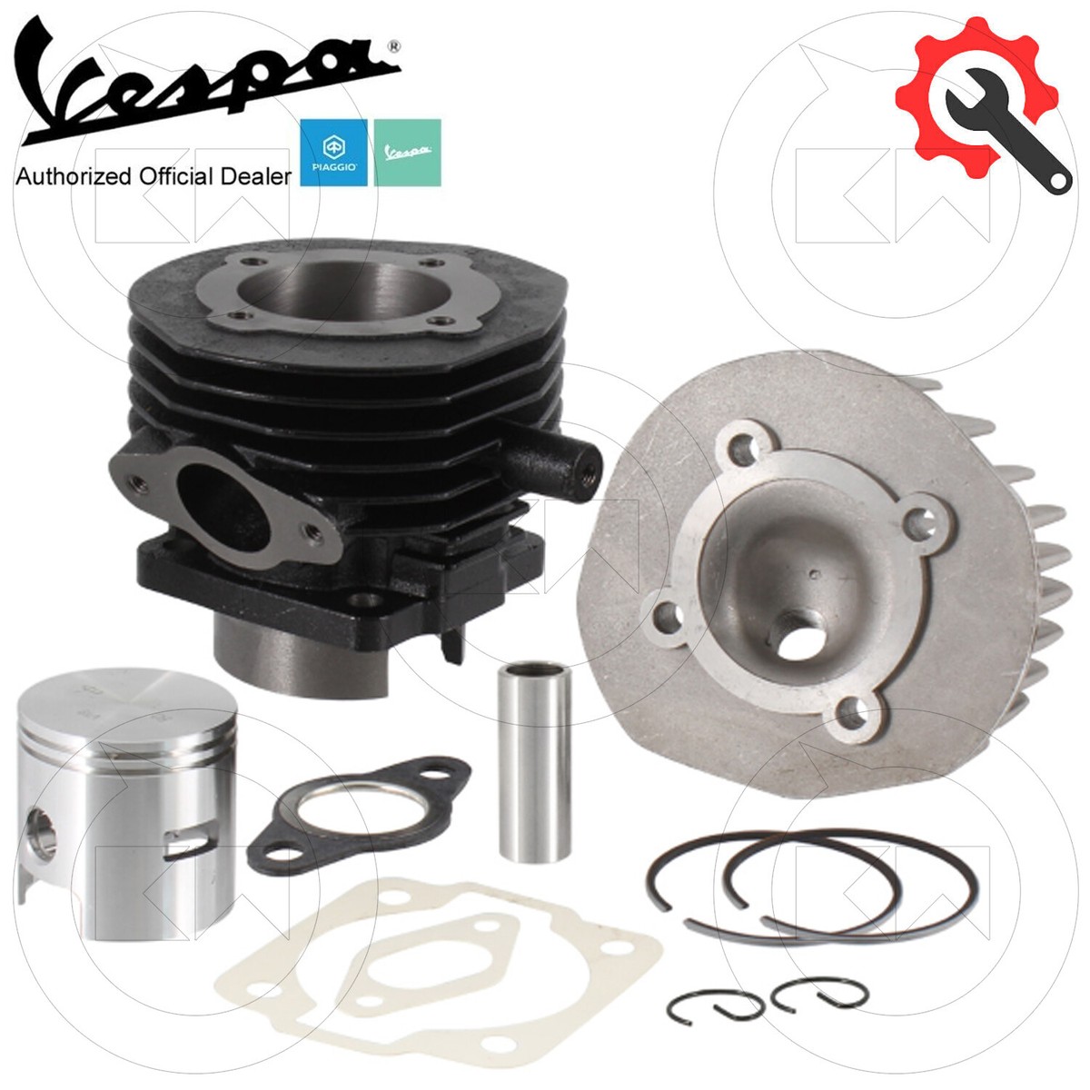 Cylider Kit Piaggio VESPA 50 Special Ape 50 Engine