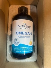 Nordic Naturals Omega 3 Lemon Cognition Heart Health  Immune Support 16Oz 7/26