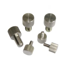 M2 M2.5 M3 M4 M5 M6 304 Stainless Steel Knurled Thumb Screw Hand Grip Knob Bolts