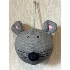 Animal Head Wall Hanging Nursery Decor Plush Mouse