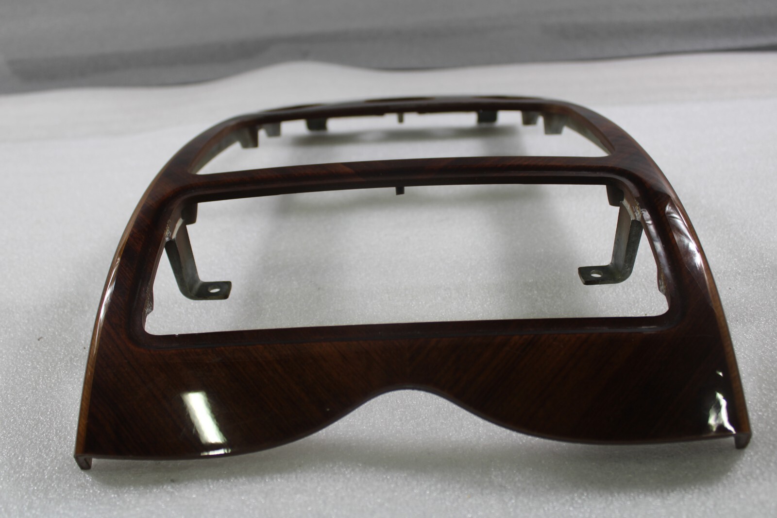 Maserati Quattroporte, Dash Radio Bezel, Wood Trim, Used, P/N 981336680