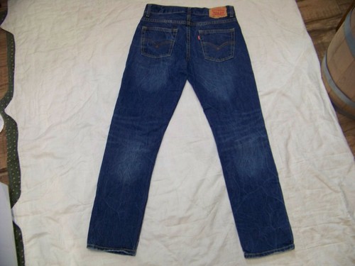 Boys Levi's 502 Distressed Jeans - 14 Regular Taper - Picture 6 of 8