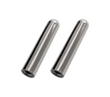 1979-2014 Ford Mustang Chrome Plated Upper Door Lock Knobs Pins Studs - Pair