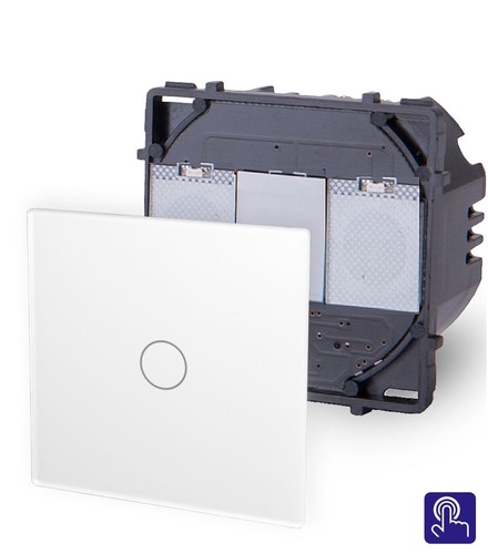 Touch Lichtschalter Steckdosen Wechselschalter Dimmer WiFi Glas Luxus-Time - Bild 27 von 88