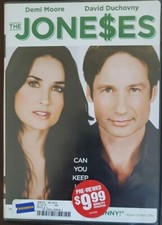 The Joneses DVD 2009 Widescreen Ex-Blockbuster David Duchovony Demi Moore VGC