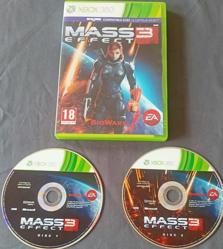 Jeu Xbox 360 Mass Effect 3 - Édition PAL FR Complète - Bon état - Avec Boîtier Et Manuel