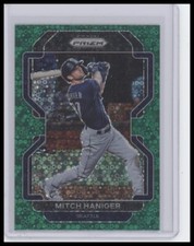 2022 Panini Prizm #65 Mitch Haniger Green Donut Circles Prizm