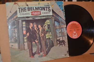 THE BELMONTS: CIGARS ACAPPELLA CANDY; 1972 BUDDAH 5123 VG++ PROMO LP