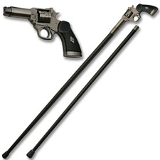 Revolver Style Walking Cane Staff Mobility Stick Rubber Foot