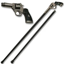 Revolver Style Walking Cane Staff Mobility Stick Rubber Foot