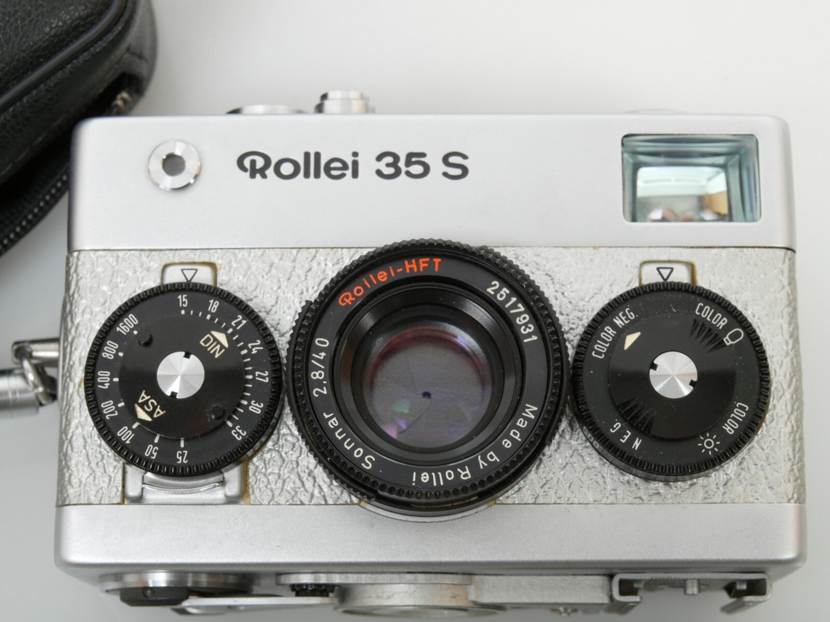 ROLLEI 35S ローライ HFT SONNAR 2.8/40 Rollei 35S silber silver HFT Sonnar 2,8/40 Sonderserie