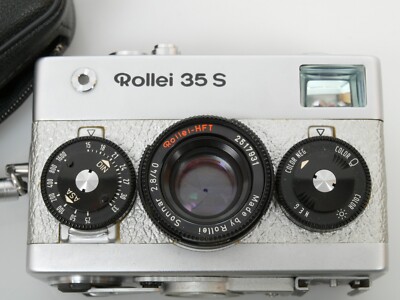 Rollei 35S silber silver HFT Sonnar 2,8/40 Sonderserie