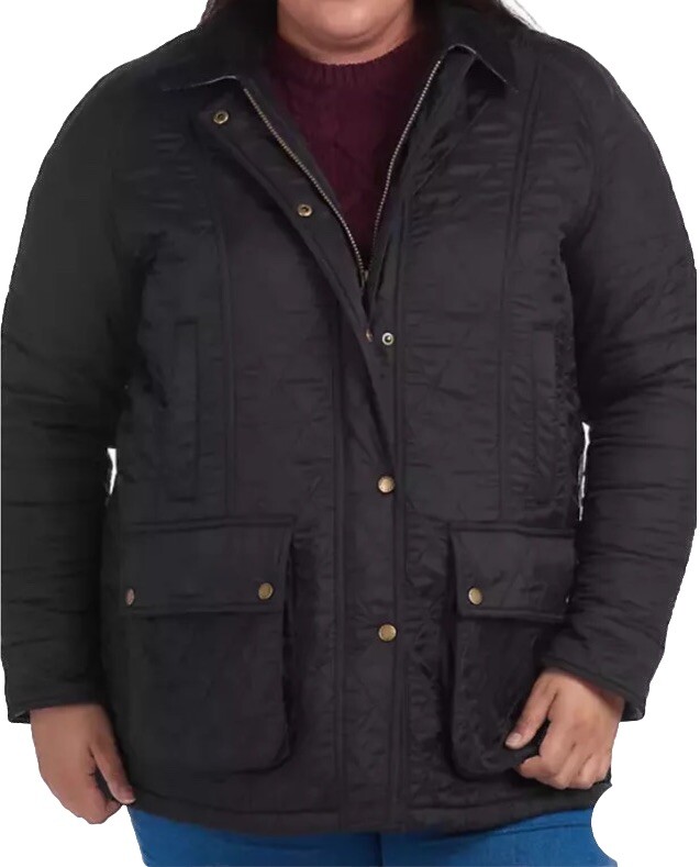 Barbour Beadnell ジャケット NEW Barbour Beadnell Quilted Jacket in Navy - Plus Size US