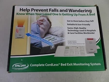 Smart Caregiver Cordless Bed Exit Monitoring System Alarm with Bed Pressure