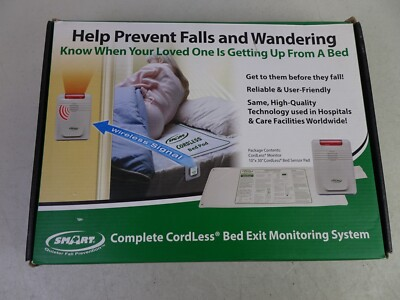 #ad Smart Caregiver Cordless Bed Exit Monitoring System Alarm with Bed Pressure $47.99