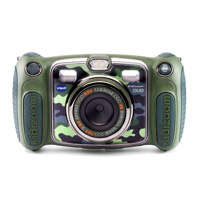 VTech Kidizoom Duo Selfie Camera, Amazon Exclusive, Camouflage
