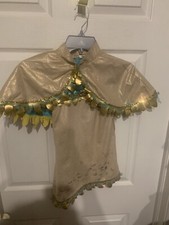 Disney Store Pocahontas Costume Child Size XS 4 Dress  Cape No Belt