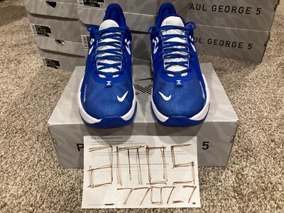 Nike PG 5 Paul George TB Promo Royal Blue White DM5045 401  display picture 1