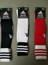 New Adidas Climalite Copa Zone Cushion Soccer Socks.  3 Colors To Choose.