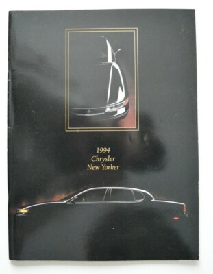 CHRYSLER NEW YORKER LHS 1995 dealer brochure - English - Canada