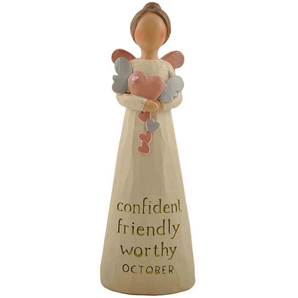 Feather & Grace October Birthstone Angel Figurine K64062