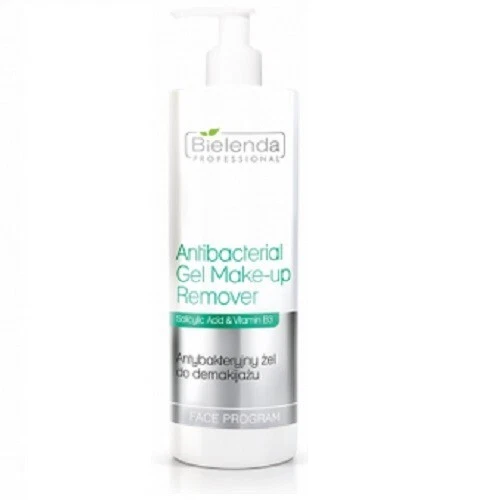 Bielenda Professional Antibacterial Gel Make Up Remover Salicylic Acid Vit.B3
