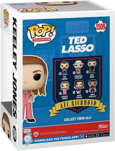 Funko Pop! TV: Ted Lasso - Keeley Jones Vinyl Figure #1509 #70719 - Picture 5 of 5
