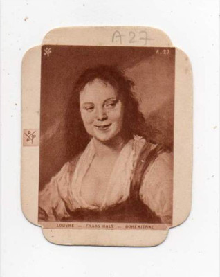 Chrom / Bild - Louvre - Frans Hals - Bohemienne