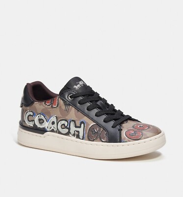 NWTB Coach X Mint + Serf Women's Clip Low Top Sneaker  CL947 Size: 6.5B