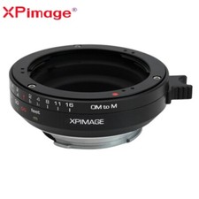 XPimage Lens Adapter for Olympus OM Lens to Leica M Mount M11 M10R M240P Camera