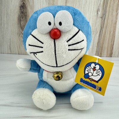 Doraemon Animation International Fujiko-Pro Plush 6'' TAG Stuffed Toy Doll Japan