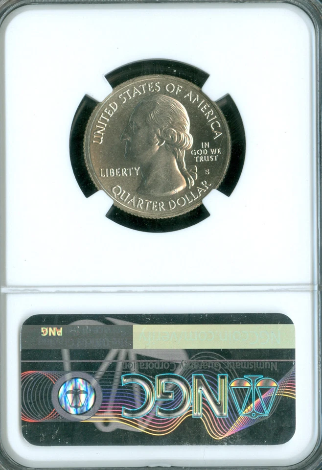 2018 S APOSTLE ISLAND QUARTER NGC MS67 PQ 2ND FINEST GRADE SPOTLESS  . - Image 4 of 4
