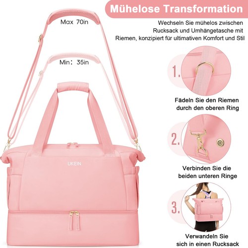 3er Set Damentaschen Handtaschen Schultertasche Umhängetasche Geldbörse DE - Bild 7 von 13
