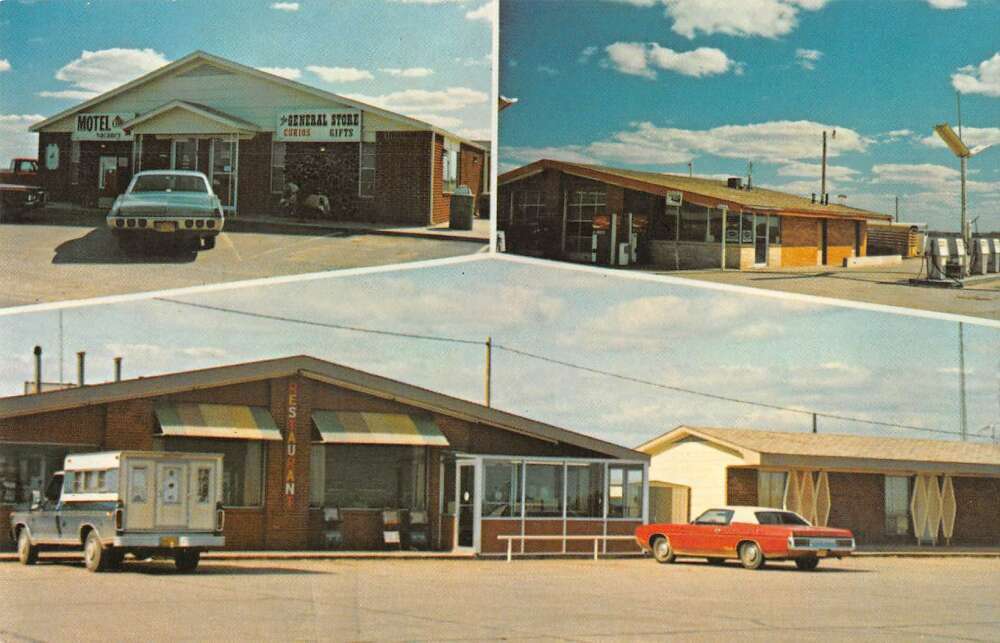 Braman Oklahoma Oklahoman Service Area Restaurant Motel Gas Station PC