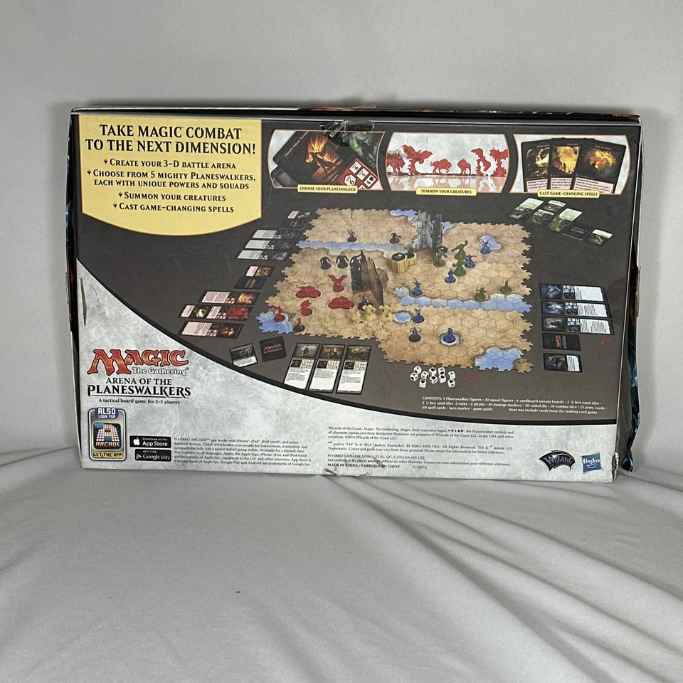 Magic The Gathering Arena of the Planeswalkers Board Game Hasbro Complete - Image 2 of 4